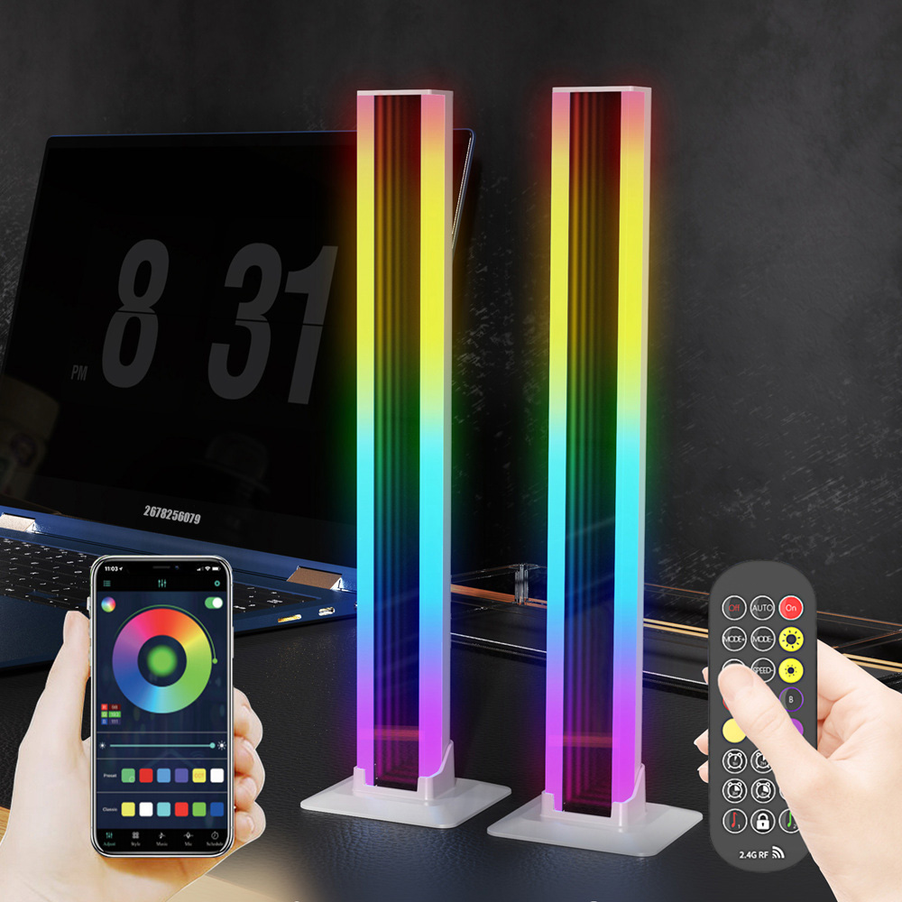 Accessories For Your Gaming Room - Led Omgevingslicht 2-Pack Rgb Afgrond Spiegel