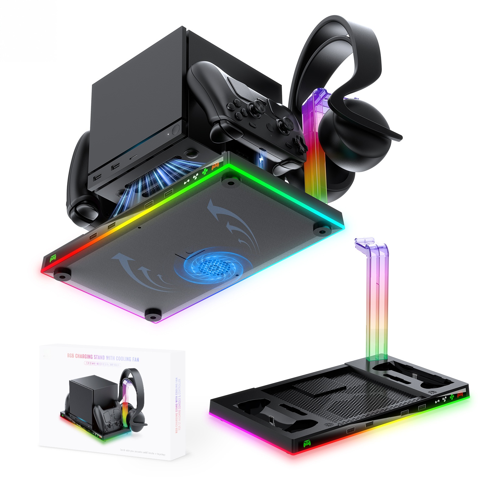 Voor Steam Controller-standaar - Headset Stand Rgb recensie en prijs