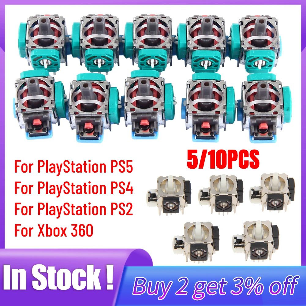 10/5 Stuks 3d Analoge Joystick - Gaming Controllers Xbox Accessories recensie en prijs