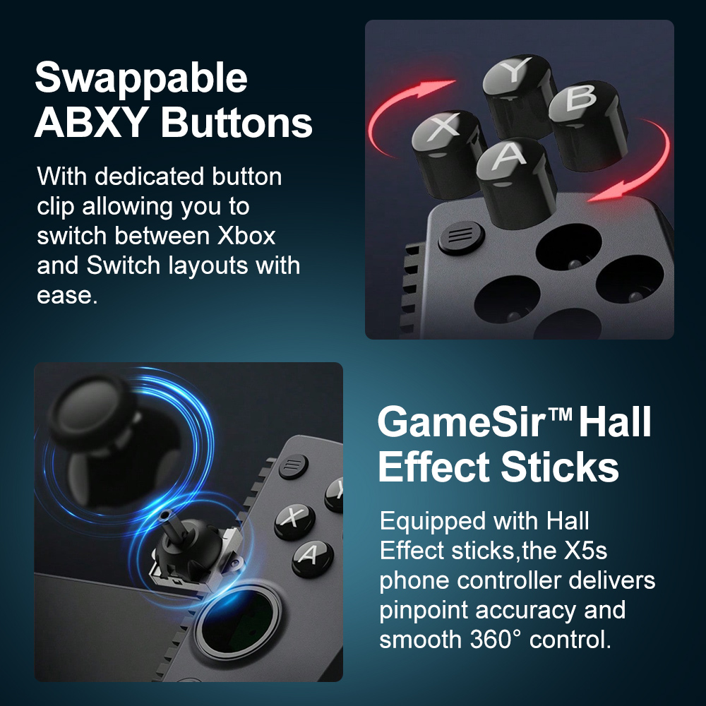 GameSir X5s Telefoon Gamepad v - Gaming Accessories For Android recensie en prijs